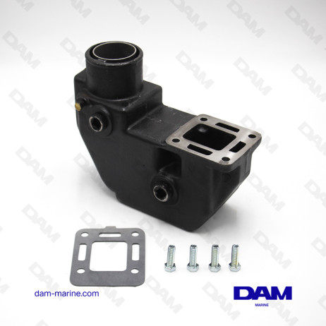 COUDE ECHAPPEMENT MERCRUISER 140/165/V8
