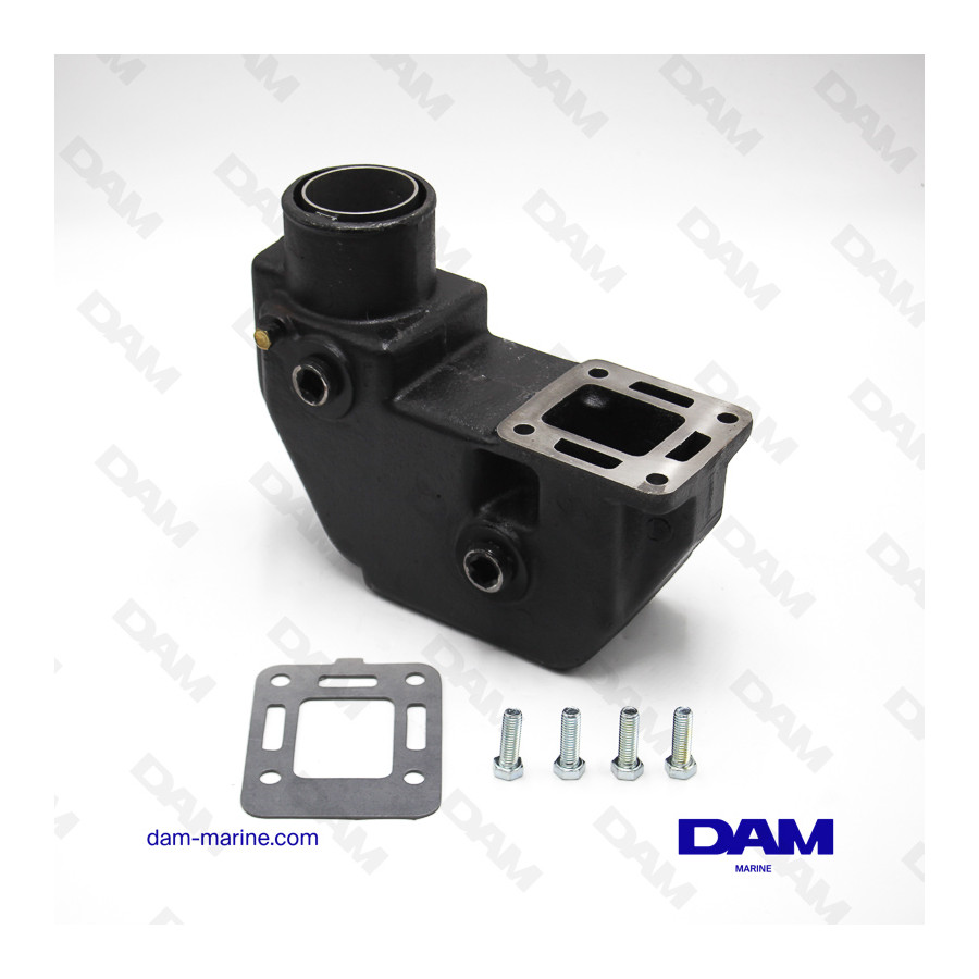 COUDE ECHAPPEMENT MERCRUISER 140/165/V8