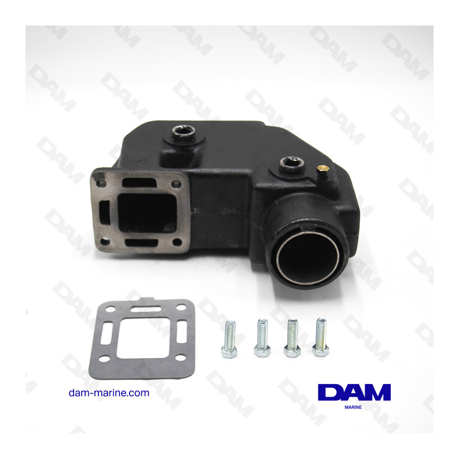 COUDE ECHAPPEMENT MERCRUISER 140/165/V8