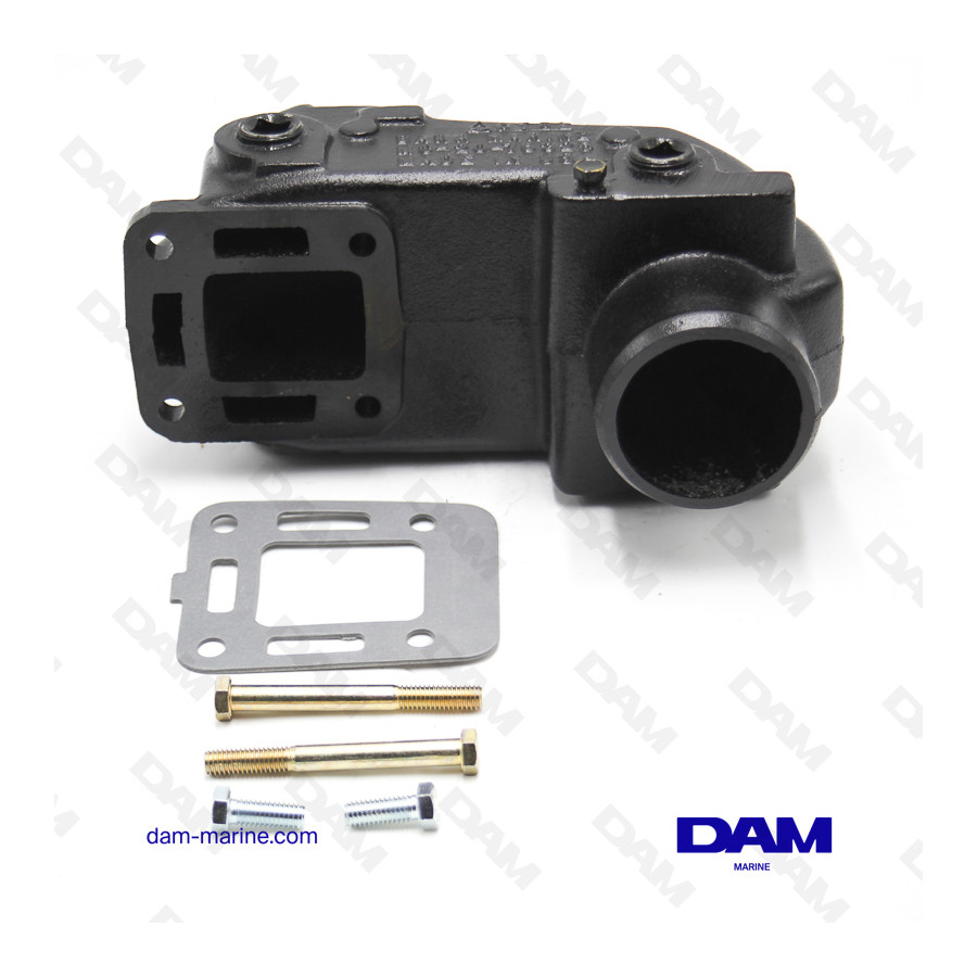 COUDE ECHAPPEMENT MERCRUISER 4 CYL 3L 140