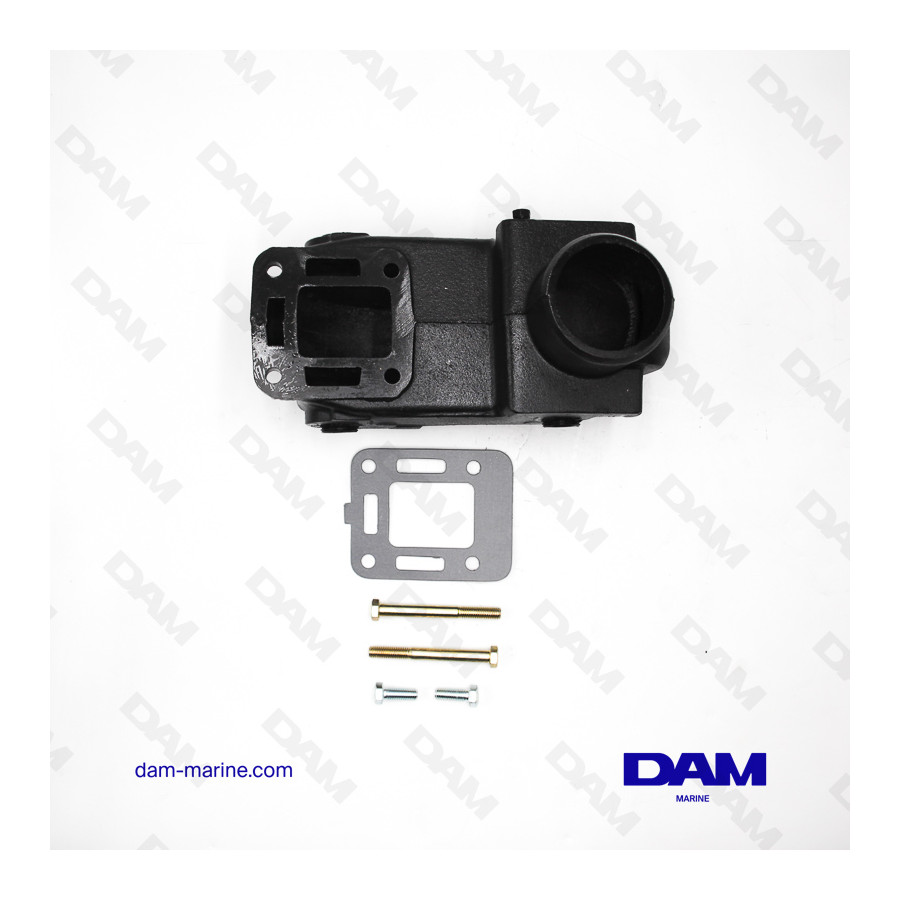 COUDE ECHAPPEMENT MERCRUISER 4 CYL 3L 140