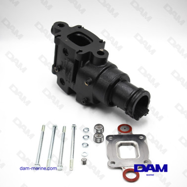 CODO DE ESCAPE MERCRUISER MPI - 17 CM