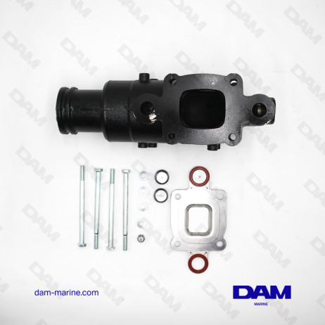 MERCRUISER MPI EXHAUST ELBOW - 17CM