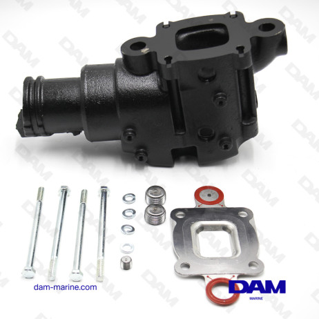 MERCRUISER MPI EXHAUST ELBOW - 17CM