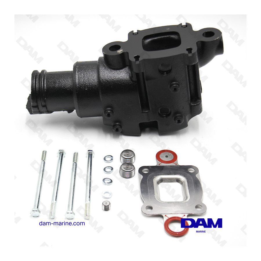 COUDE ECHAPPEMENT MERCRUISER MPI - 17CM
