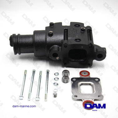 CODO DE ESCAPE MERCRUISER MPI - 17 CM