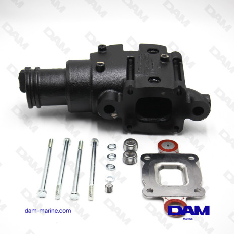 COUDE ECHAPPEMENT MERCRUISER MPI - 17CM