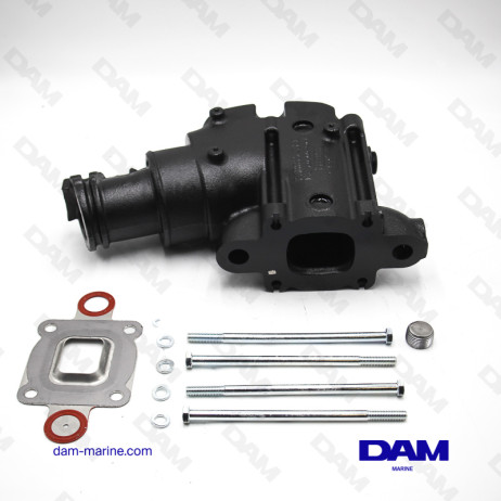 COUDE ECHAPPEMENT MERCRUISER MPI - 21CM