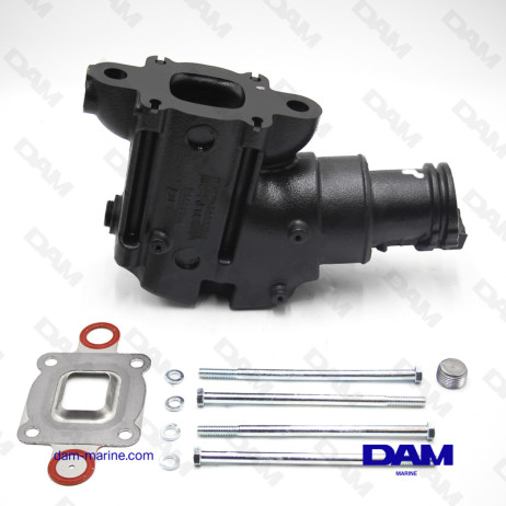 GOMITO DI SCARICO MERCRUISER MPI - 21 CM