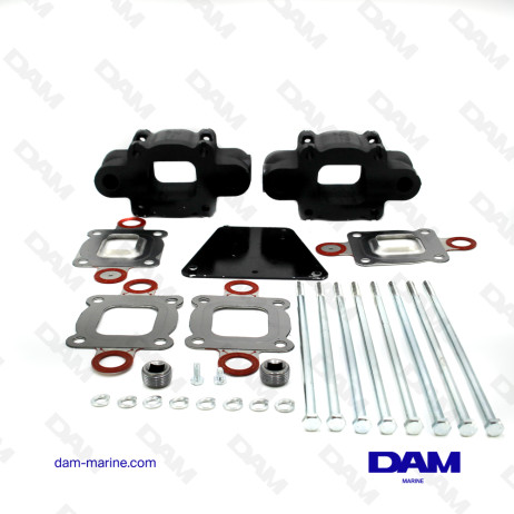 KIT REHAUSSES ECHAPPEMENT MERCRUISER DRY 3"