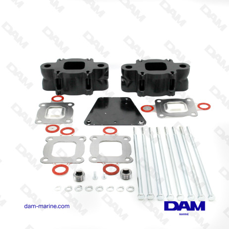 KIT REHAUSSES ECHAPPEMENT MERCRUISER DRY 3"