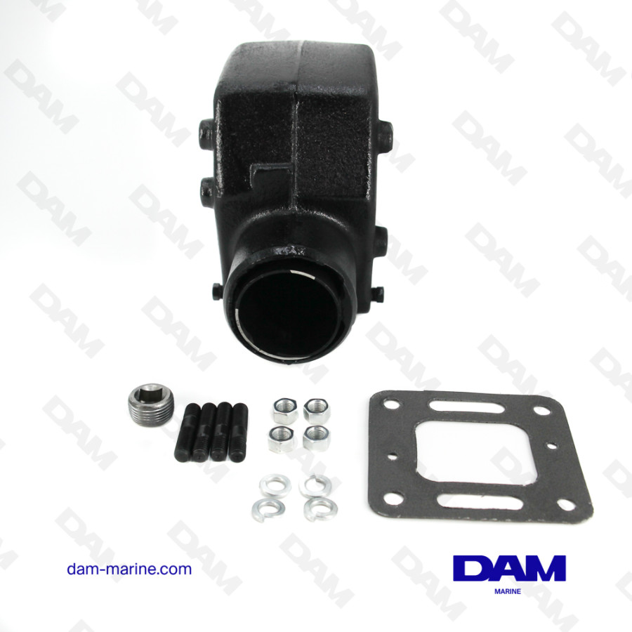 MERCRUISER 0° EXHAUST ELBOW