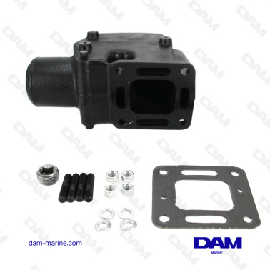 MERCRUISER 0° EXHAUST ELBOW