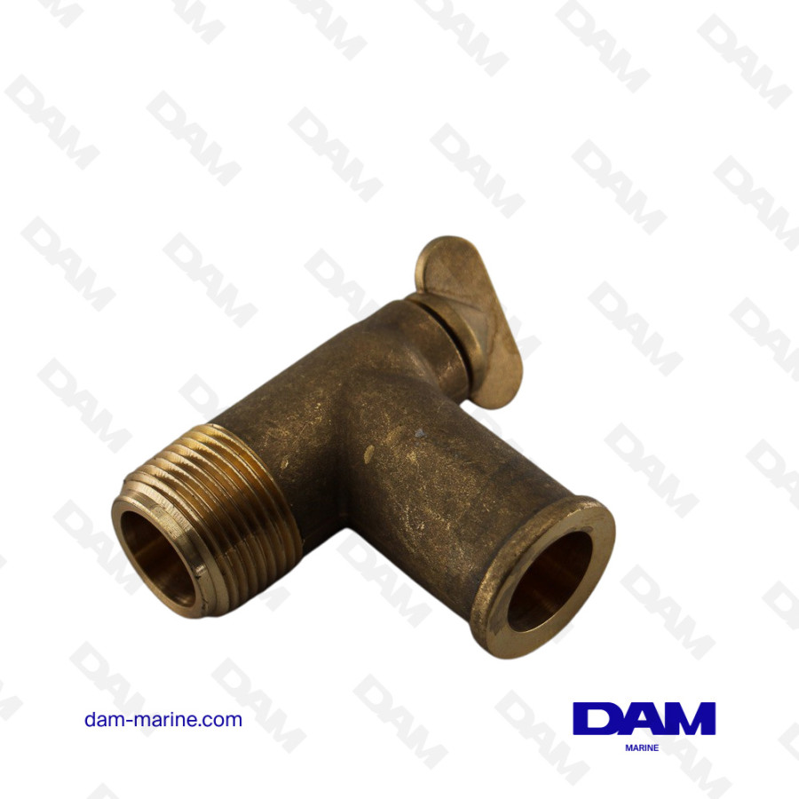 MERCRUISER BRASS WATER DRAIN FITTING