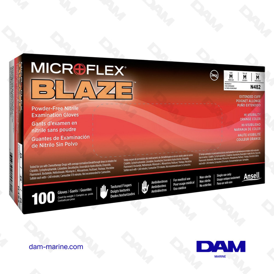 GANT MICROFLEX 100PCS - L