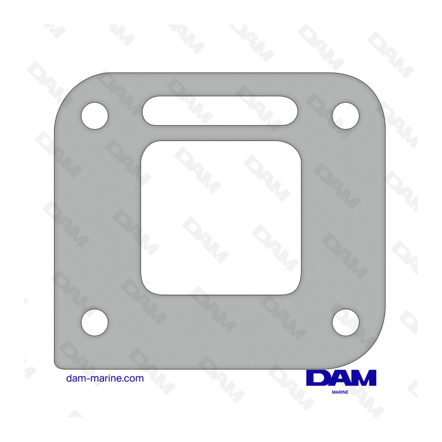 PLAQUE DE COUDE ECHAPPEMENT 3L-HO