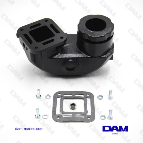 CODO DE ESCAPE 4 CILINDROS 3L HO
