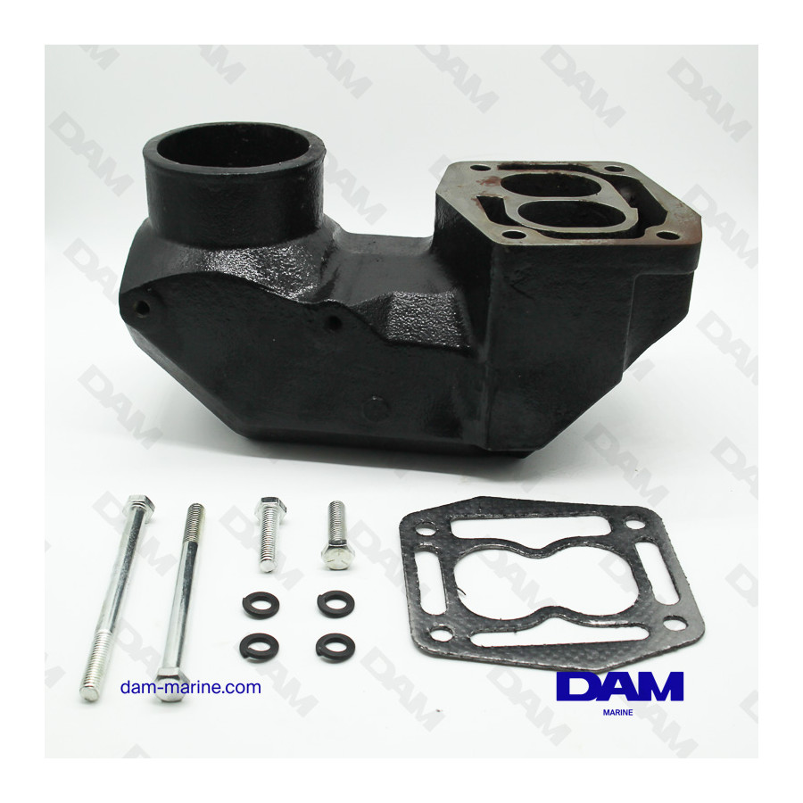 COUDE ECHAPPEMENT OMC FORD 2.3L