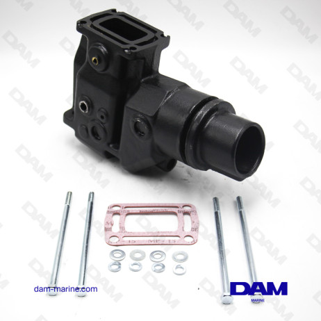 GOMITO DI SCARICO VOLVO V6-V8 20CM