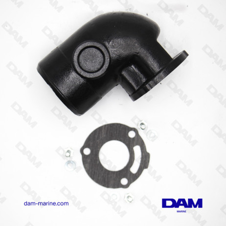 Codo de escape OMC V8 FORD