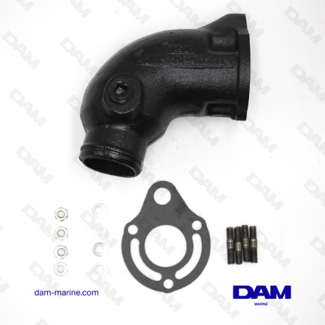 COUDE ECHAPPEMENT OMC V6-V8