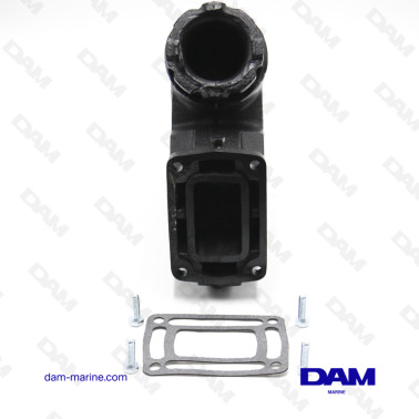 COUDE ECHAPPEMENT OMC V8