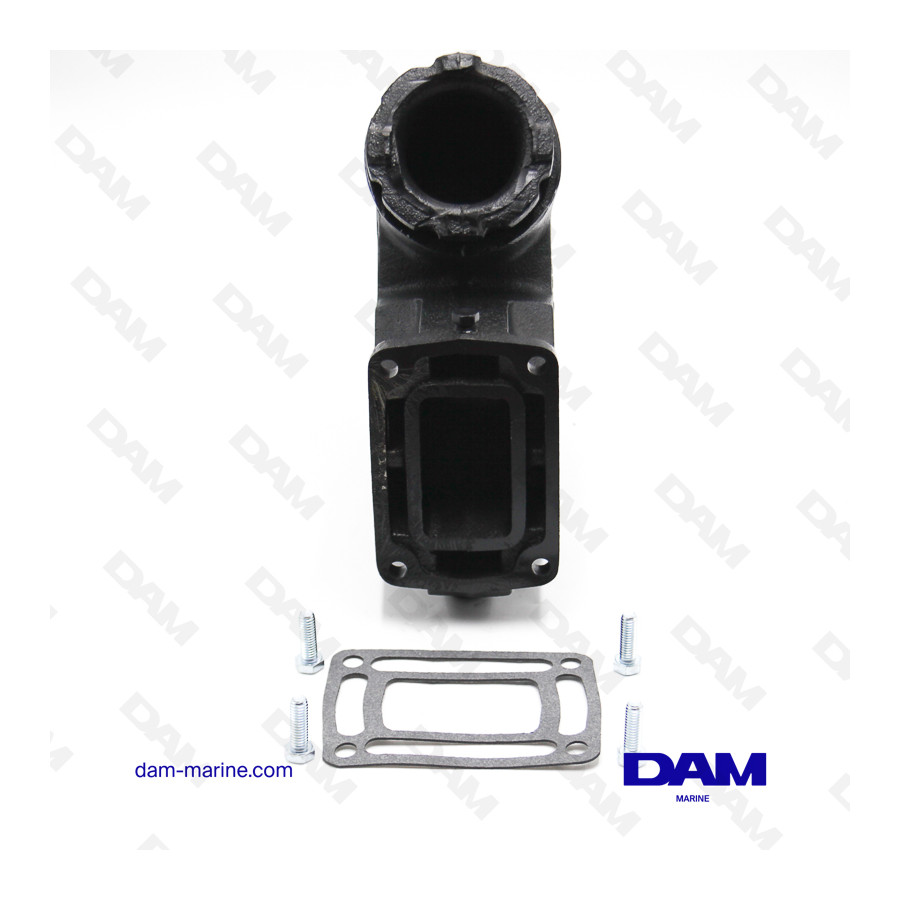 COUDE ECHAPPEMENT OMC V8