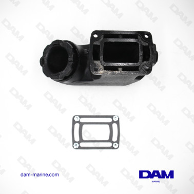 COUDE ECHAPPEMENT OMC V8
