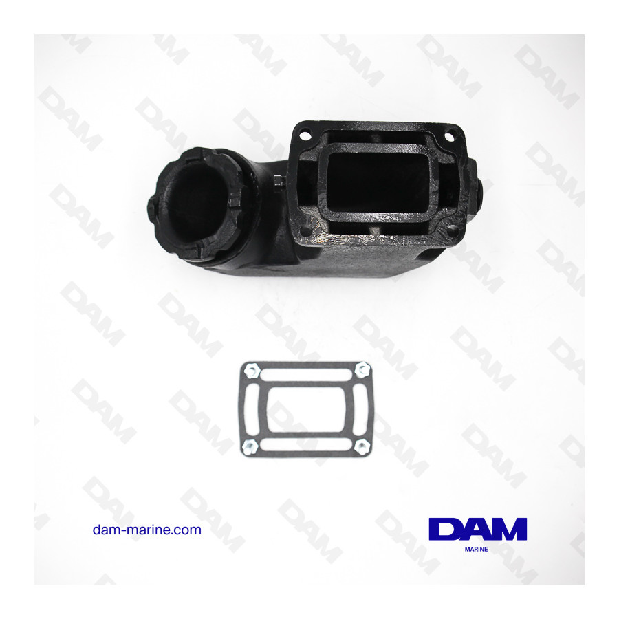 COUDE ECHAPPEMENT OMC V8
