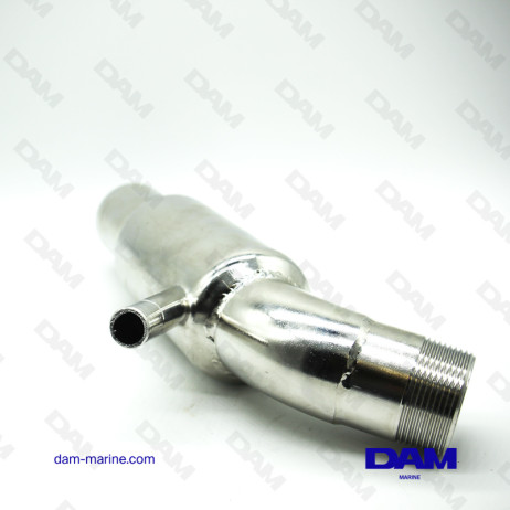 YANMAR 2QM/3QM STAINLESS STEEL EXHAUST ELBOW