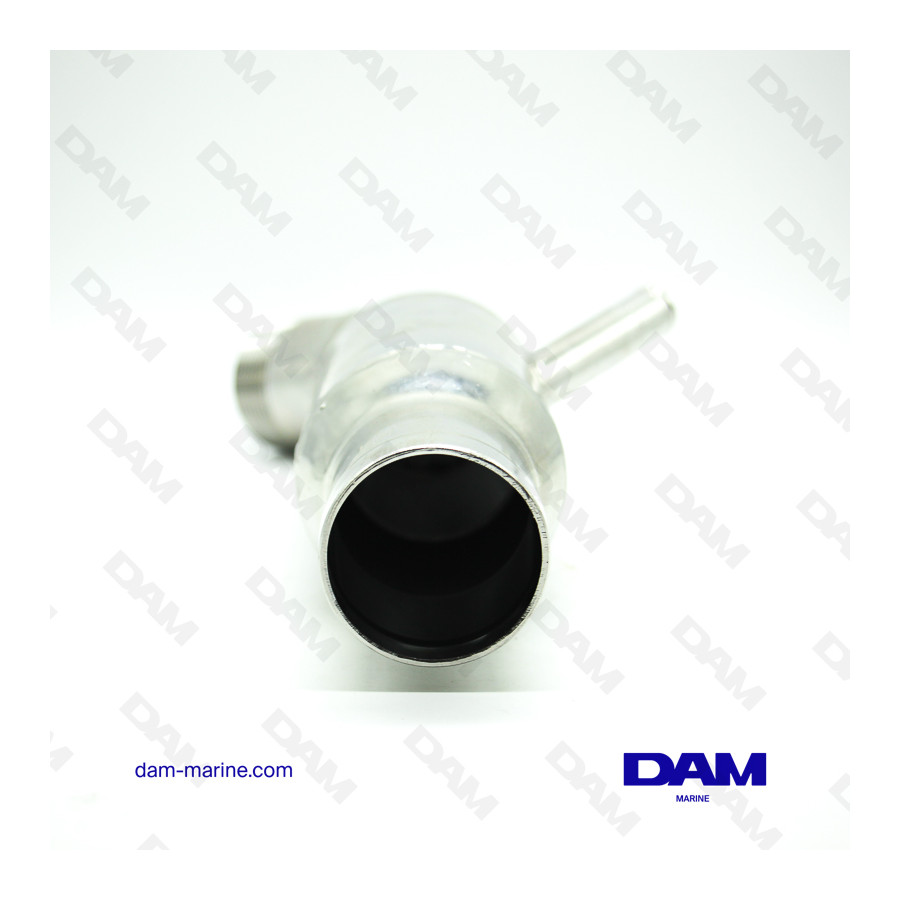 CODO DE ESCAPE DE ACERO INOXIDABLE YANMAR 2QM/3QM