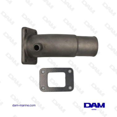 GOMITO DI YANMAR IN ACCIAIO INOX YANMAR - 4V 19MM