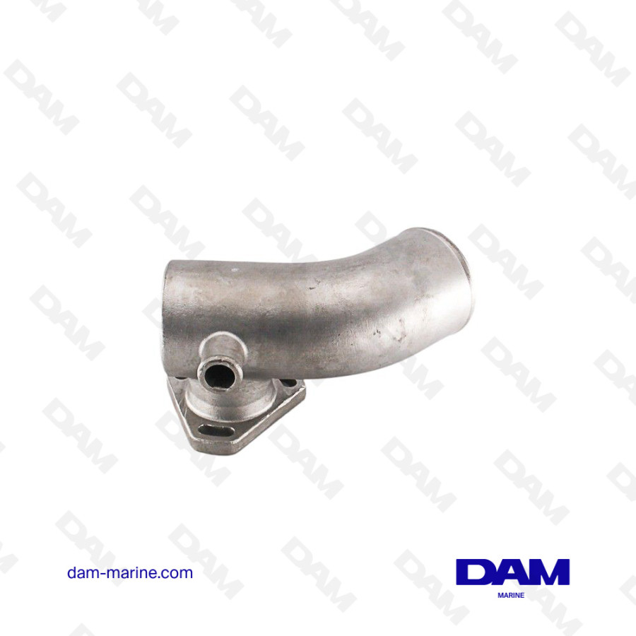 CODO DE ESCAPE DE ACERO INOXIDABLE YANMAR 4JH