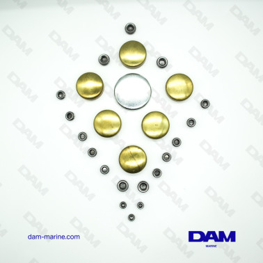 KIT PASTILLES DE DESSABLAGE GM V8 BB - G5-6