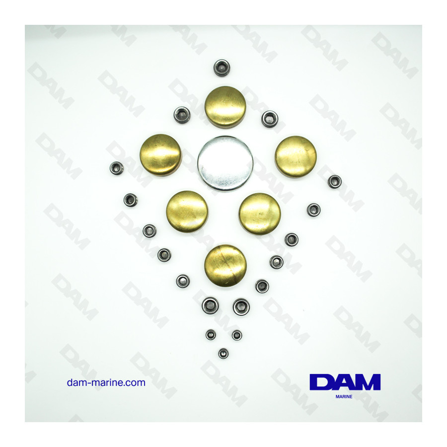 KIT PASTILLES DE DESSABLAGE GM V8 BB - G5-6
