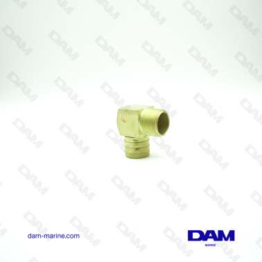 90° ELBOW WATER CONNECTION MM - 3/4 X 1