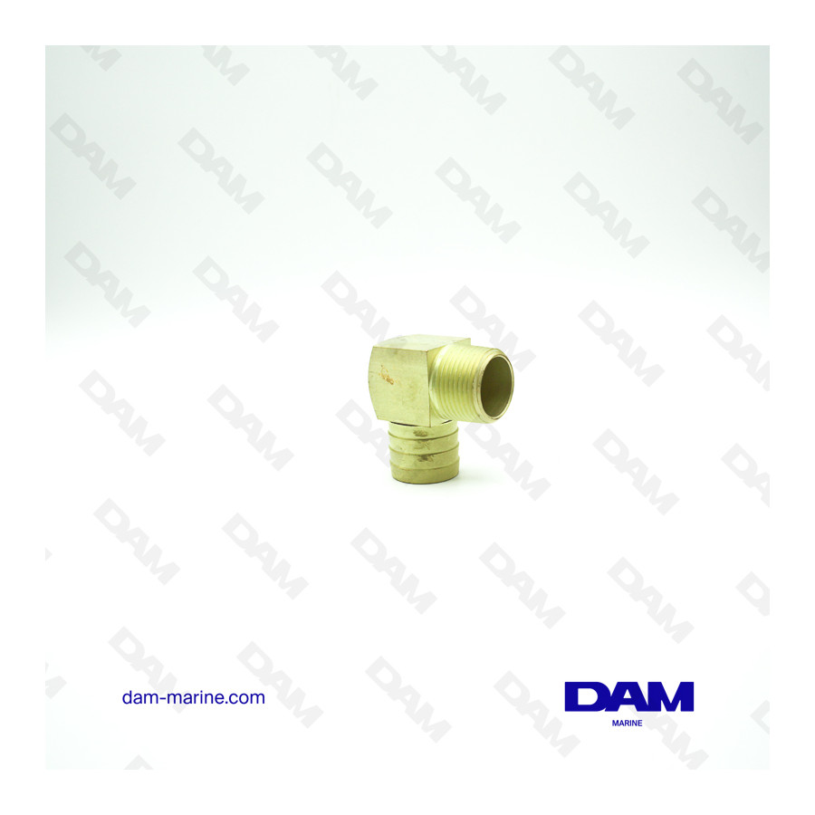 90° ELBOW WATER CONNECTION MM - 3/4 X 1