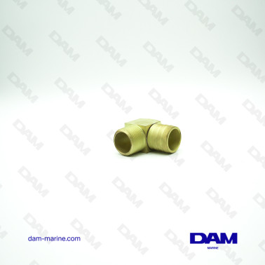 90° ELBOW WATER CONNECTION MM - 3/4 X 1