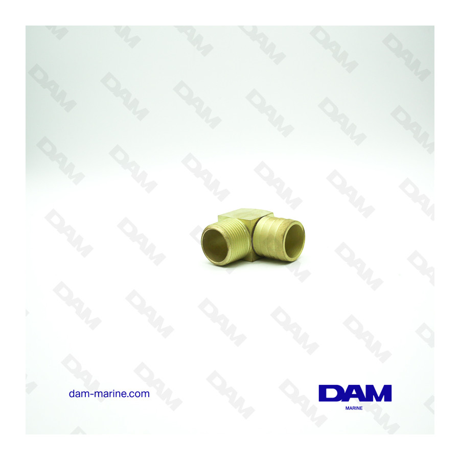 90° ELBOW WATER CONNECTION MM - 3/4 X 1