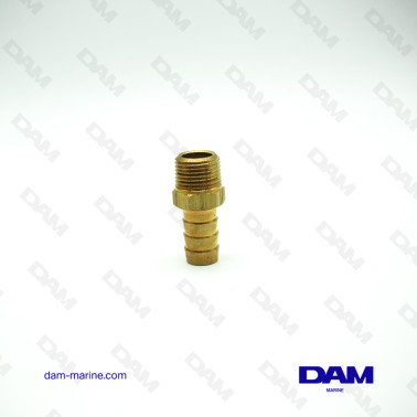 RACCORD EAU DROIT LAITON - 3/8 X 13MM
