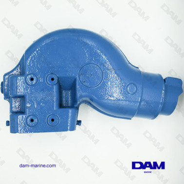 CRUSADER 21CM EXHAUST ELBOW