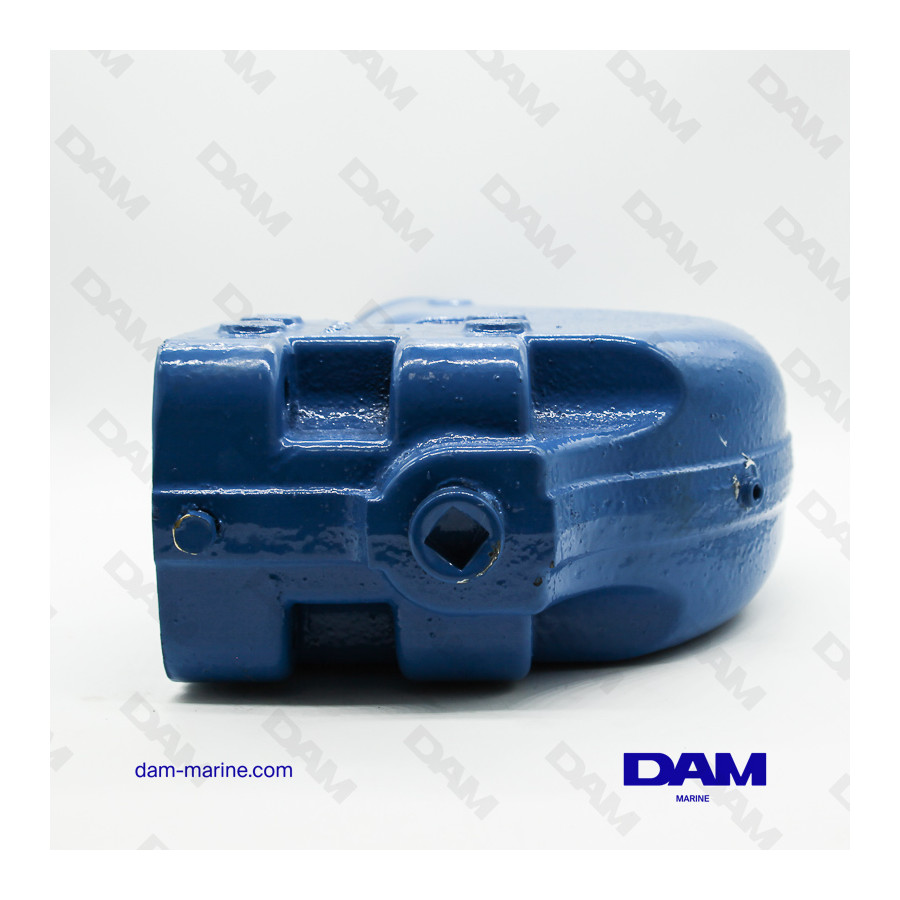 CRUSADER 21CM EXHAUST ELBOW