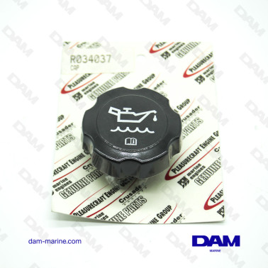 BLACK SCREW-ON OIL CAP