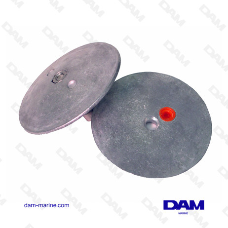 ANODE ROSACE DIAMETRE 92MM - ALUMINIUM