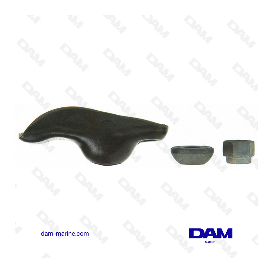 COMPLETE ROCKER ARM GM 4CYL 153/181