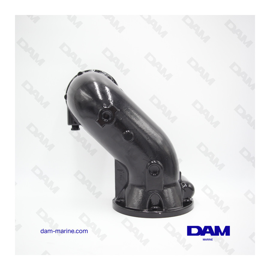 CODO DE ESCAPE DEL CATALIZADOR PCM ZR/SB - ESTRIBOR