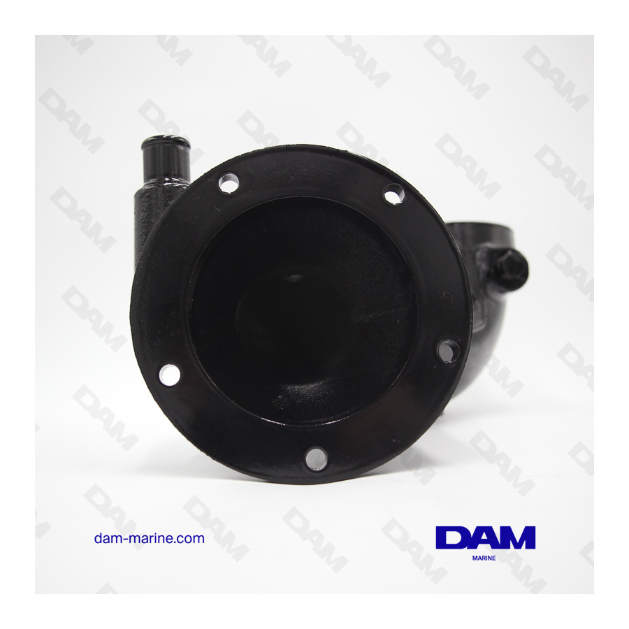 CODO DE ESCAPE DEL CATALIZADOR PCM ZR/SB - ESTRIBOR