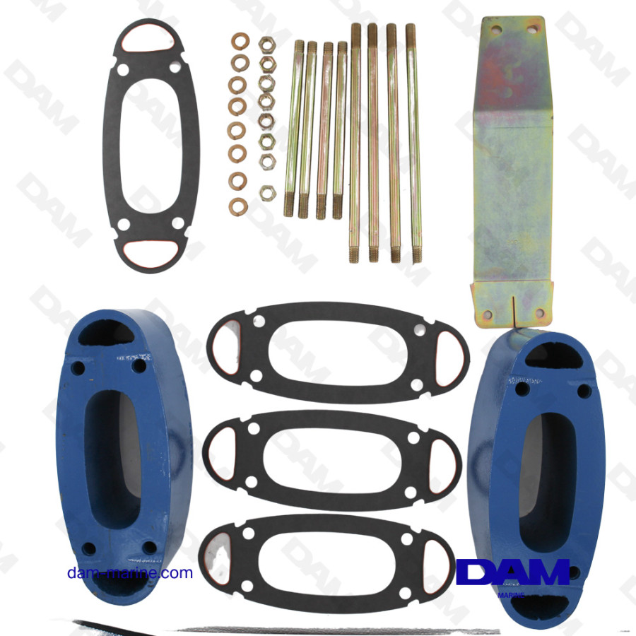 KIT REHAUSSES ECHAPPEMENT COMPLET PCM ZR 4"