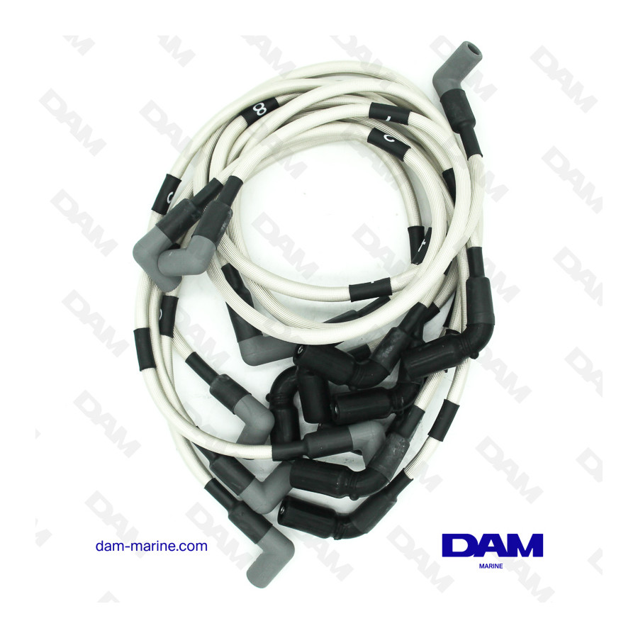 Kit de cables de bujía sin catalizador para PCM ZR 6L 2007 y anteriores