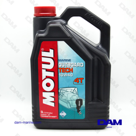 TECH 10W40 OUTBOARD MOTOR OIL - 5L